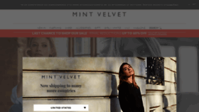 What Mintvelvet.co.uk website looked like in 2021 (3 years ago)
