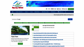 What Muaban-batdongsan.com.vn website looked like in 2021 (3 years ago)
