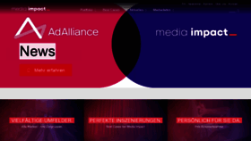 What Mediaimpact.de website looked like in 2021 (3 years ago)