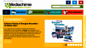 What Mediachimie.org website looked like in 2021 (3 years ago)