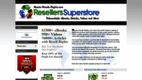 What Master-resale-rights.com website looked like in 2021 (3 years ago)