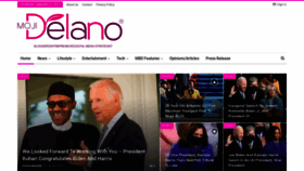 What Mojidelano.com website looked like in 2021 (3 years ago)