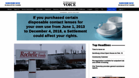 What Mcdonoughvoice.com website looked like in 2021 (3 years ago)