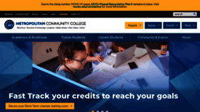 What Mcckc.edu website looked like in 2021 (5 years ago)