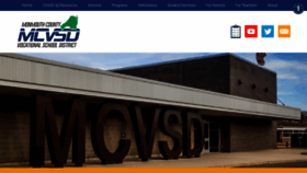 What Mcvsd.org website looked like in 2021 (3 years ago)