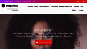 What Mcpactions.com website looked like in 2021 (3 years ago)