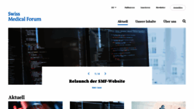 What Medicalforum.ch website looked like in 2021 (3 years ago)