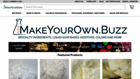 What Makeyourown.buzz website looked like in 2021 (3 years ago)