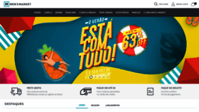 What Mensmarket.com.br website looked like in 2021 (3 years ago)