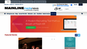 What Mainlinemedianews.com website looked like in 2021 (3 years ago)