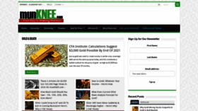 What Munknee.com website looked like in 2021 (3 years ago)