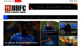 What M88fc.com website looked like in 2021 (3 years ago)