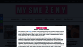 What Mysmezeny.sk website looked like in 2021 (3 years ago)