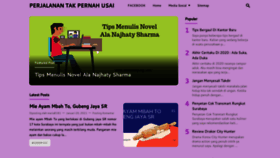 What Mariatanjung.com website looked like in 2021 (3 years ago)