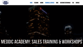 What Meddic.academy website looked like in 2021 (3 years ago)