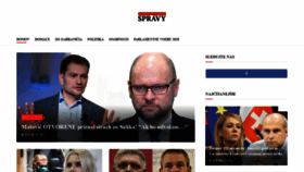 What Mimoriadnespravy.sk website looked like in 2021 (3 years ago)