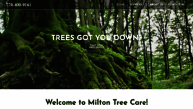 What Miltontreecare.com website looked like in 2021 (3 years ago)