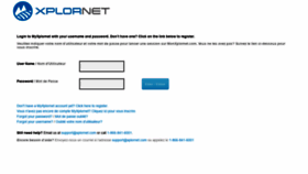 What Myxplornet.com website looked like in 2021 (3 years ago)