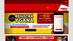 What Makro.com.ar website looked like in 2021 (4 years ago)