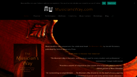 What Musiciansway.com website looked like in 2021 (3 years ago)