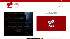 What Meconcern.org website looked like in 2021 (3 years ago)
