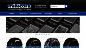 What Minicars.se website looked like in 2021 (3 years ago)