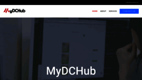 What Mydchub.com website looked like in 2021 (3 years ago)