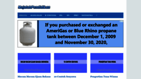 What Majalahpendidikan.com website looked like in 2021 (3 years ago)