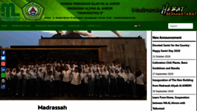 What Mas-alahrom.my.id website looked like in 2021 (3 years ago)