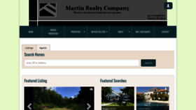 What Martinrealtyco.com website looked like in 2021 (3 years ago)