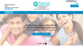 What Myindydentist.com website looked like in 2021 (3 years ago)