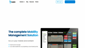 What Mobilesolutions.net website looked like in 2021 (3 years ago)