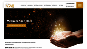 What Medyumagahhoca.com website looked like in 2021 (3 years ago)