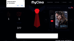 What Mycima.cam website looked like in 2021 (3 years ago)