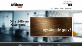 What Midcare.se website looked like in 2021 (3 years ago)