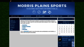 What Morrisplainssports.com website looked like in 2021 (3 years ago)