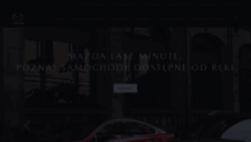 What Mazda.pl website looked like in 2021 (4 years ago)