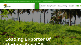 What Moringa.com website looked like in 2021 (3 years ago)