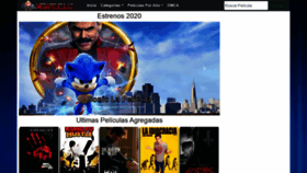 What Megapeliculaz.live website looked like in 2021 (3 years ago)