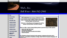 What Muls.net website looked like in 2021 (3 years ago)