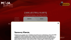What Moja.biedronka.pl website looked like in 2021 (3 years ago)