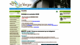 What Mairie-le-verger.fr website looked like in 2021 (3 years ago)