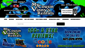What Mycousinvinnysrentals.com website looked like in 2021 (3 years ago)