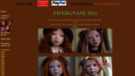 What Marjaholstege.nl website looked like in 2021 (3 years ago)