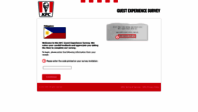 What Mykfcexperience.com.ph website looked like in 2021 (3 years ago)