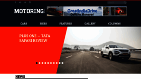 What Motoringworld.in website looked like in 2021 (3 years ago)