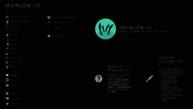 What Murlok.io website looked like in 2021 (3 years ago)