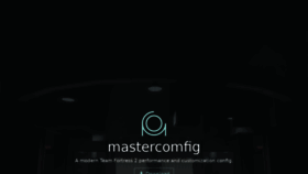 What Mastercomfig.com website looked like in 2021 (3 years ago)