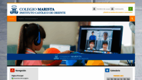 What Maristasvirtual.com website looked like in 2021 (3 years ago)