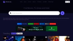 What Moviesjoy.to website looked like in 2021 (3 years ago)